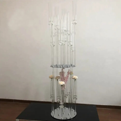 Celeste Candelabra (Crystal Silver)