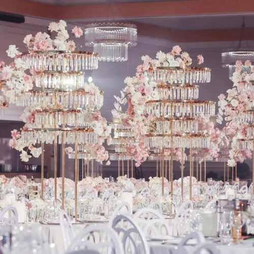 High-Class Crystal Centerpiece