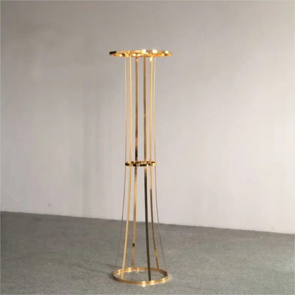 Floral Gold Stand