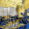 Floral Gold Stand