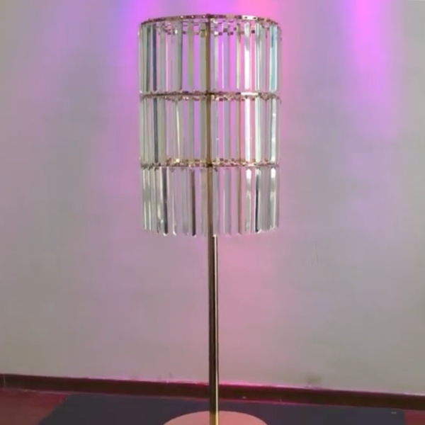Round Crystal Centerpiece