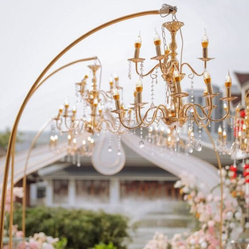 Crystal Chandelier Floor Stand